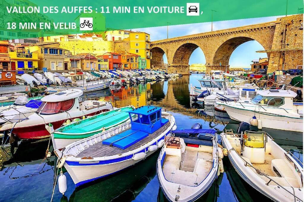Climatise Gare Stcharles 4 Chambres Grand Balcon / Experience-Immo Марсель Экстерьер фото