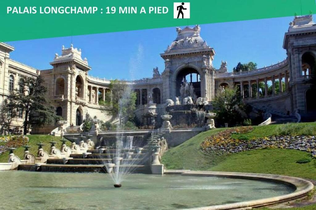 Climatise Gare Stcharles 4 Chambres Grand Balcon / Experience-Immo Марсель Экстерьер фото