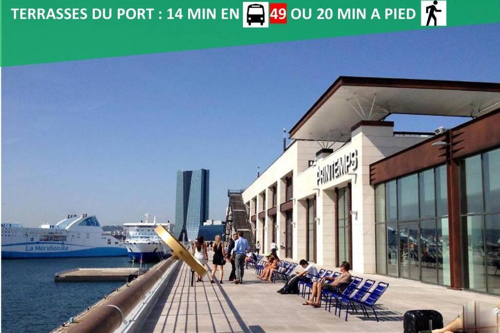 Climatise Gare Stcharles 4 Chambres Grand Balcon / Experience-Immo Марсель Экстерьер фото