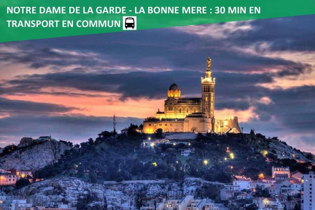 Climatise Gare Stcharles 4 Chambres Grand Balcon / Experience-Immo Марсель Экстерьер фото