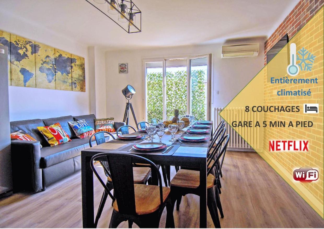 Climatise Gare Stcharles 4 Chambres Grand Balcon / Experience-Immo Марсель Экстерьер фото